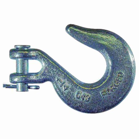 MIDWEST FASTENER 1/4" Zinc Plated Steel Chain Clevis Slip Hooks 54664